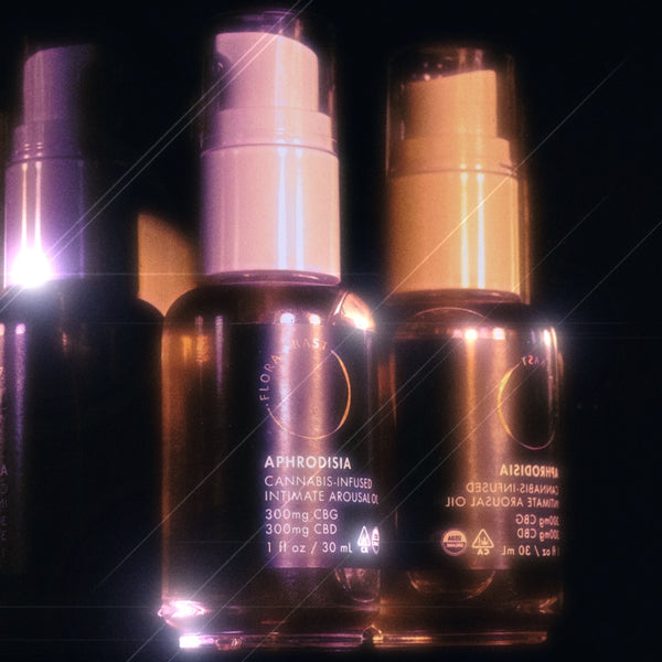 Designed to be used both topically and orally which we absolutely love, Aphrodesia enhances sexual energy, sensation and pleasure and you know how we feel about pleasure. When applied topically, oil imparts lubrication and libido-stimulating effects.  When consumed orally, oil reduces problematic states of worry or discomfort, resulting in a sexual experience that is more satisfying to the individual.