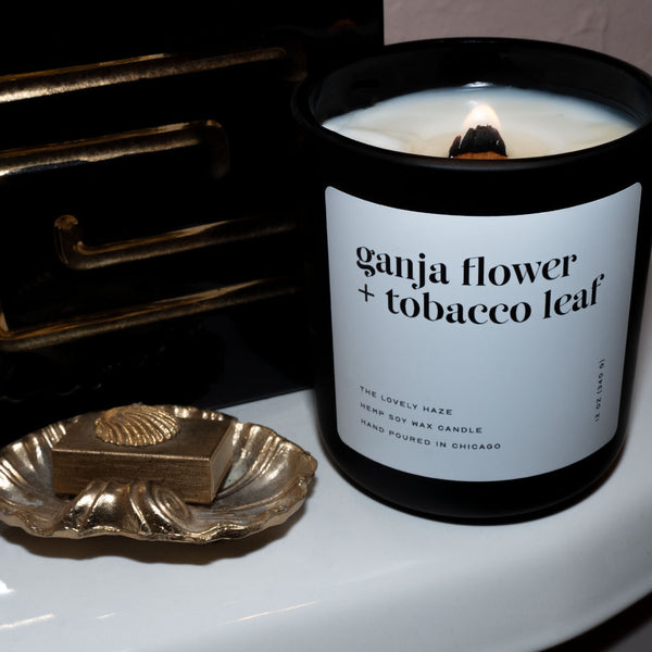 Ganja Flower + Tobacco Leaf