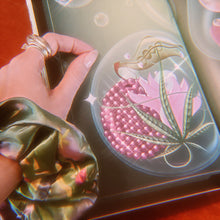 Load image into Gallery viewer, Broccoli Silk Scrunchie