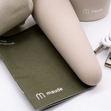Load image into Gallery viewer, he Vibe by Maude is shaped with a flutter tip in-house for focused external stimulation. Used solo or with your partner, introduce addtional stimulation for the delightful experience. "Called Best-in-Show by The Strategist" Muades signature soft-touch vibe is made with 100% platinum-grade silicone