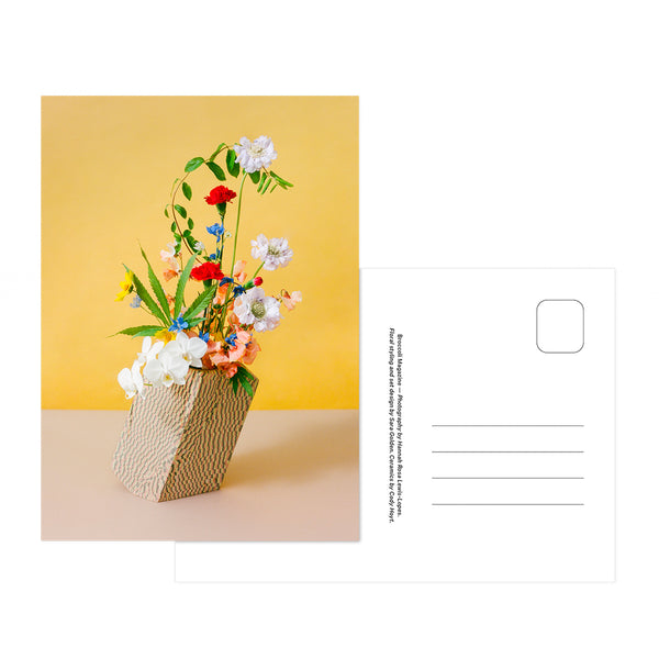 Flower Pot Post Card Print by Broccoli Magazine