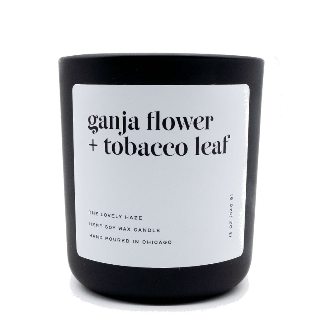 Ganja Flower + Tobacco Leaf